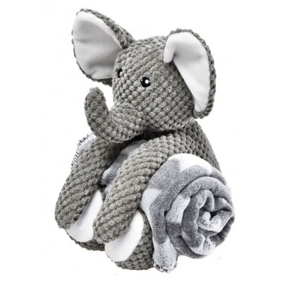 PET CAMELOT ΛΟΥΤΡΙΝΟ ΕΛΕΦΑΝΤΑΚΙ ΜΕ ΚΟΥΒΕΡΤΑ ΓΚΡΙ