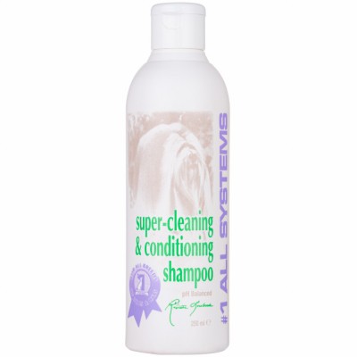 1 ALL SYSTEMS SUPER CLEANING & CONDITIONING SHAMPOO 250ml ΣΑΜΠΟΥΑΝ ΕΝΔΥΝΑΜΩΣΗΣ ΓΙΑ ΚΟΥΤΑΒΙΑ ΚΑΙ ΕΥΑΙΣΘΗΤΑ ΣΚΥΛΙΑ