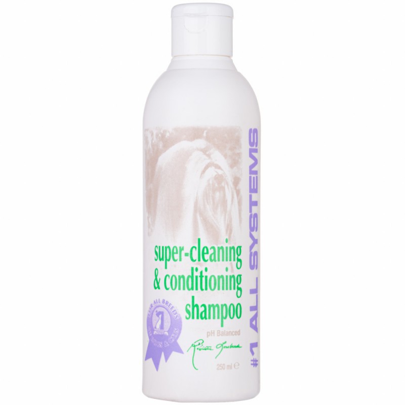 1 ALL SYSTEMS SUPER CLEANING & CONDITIONING SHAMPOO 250ml ΣΑΜΠΟΥΑΝ ΕΝΔΥΝΑΜΩΣΗΣ ΓΙΑ ΚΟΥΤΑΒΙΑ ΚΑΙ ΕΥΑΙΣΘΗΤΑ ΣΚΥΛΙΑ 1 ALL SYSTEMS SUPER CLEANING & CONDITIONING SHAMPOO 250ml ΣΑΜΠΟΥΑΝ ΕΝΔΥΝΑΜΩΣΗΣ ΓΙΑ ΚΟΥΤΑΒΙΑ ΚΑΙ ΕΥΑΙΣΘΗΤΑ ΣΚΥΛΙΑ