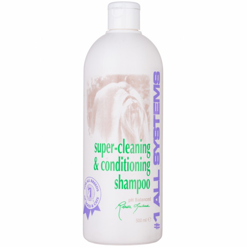 1 ALL SYSTEMS SUPER CLEANING & CONDITIONING SHAMPOO 500ml ΣΑΜΠΟΥΑΝ ΕΝΔΥΝΑΜΩΣΗΣ ΓΙΑ ΚΟΥΤΑΒΙΑ ΚΑΙ ΕΥΑΙΣΘΗΤΑ ΣΚΥΛΙΑ 1 ALL SYSTEMS SUPER CLEANING & CONDITIONING SHAMPOO 500ml ΣΑΜΠΟΥΑΝ ΕΝΔΥΝΑΜΩΣΗΣ ΓΙΑ ΚΟΥΤΑΒΙΑ ΚΑΙ ΕΥΑΙΣΘΗΤΑ ΣΚΥΛΙΑ