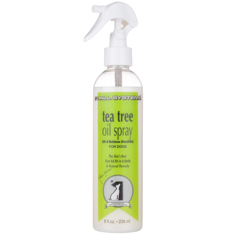 1 ALL SYSTEMS TEA TREE OIL 236 ml ΑΝΤΙΒΑΚΤΗΡΙΔΙΑΚΗ ΛΟΣΙΟΝ ΓΙΑ ΣΚΥΛΟΥΣ ΜΕ ΛΑΔΙ ΤΕΪΟΔΕΝΤΡΟΥ