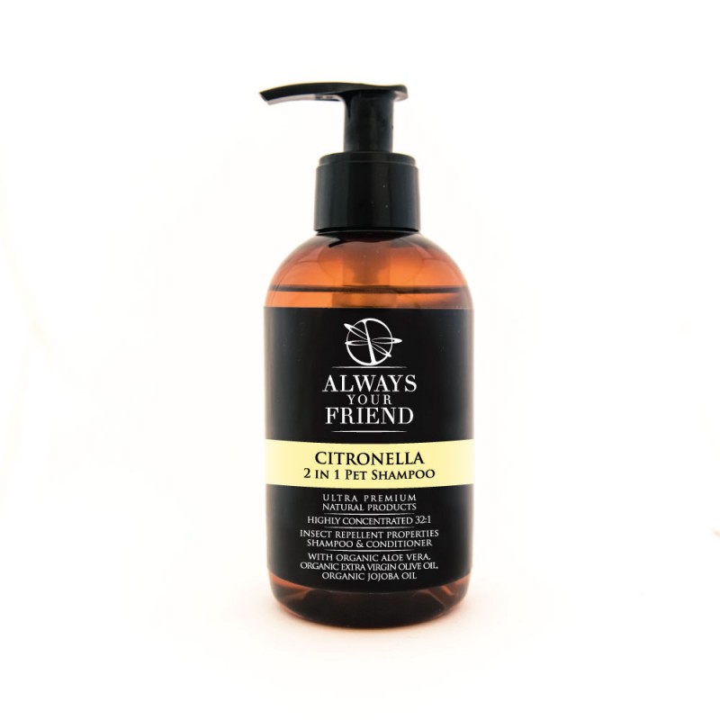 ALWAYS YOUR FRIEND CITRONELLA ΣΥΜΠΥΚΝΩΜΕΝΟ ΣΑΜΠΟΥΑΝ 250ml ALWAYS YOUR FRIEND CITRONELLA ΣΥΜΠΥΚΝΩΜΕΝΟ ΣΑΜΠΟΥΑΝ 250ml