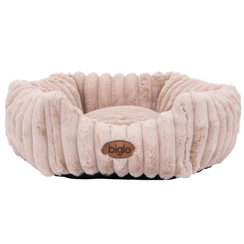 BIGLO COBE HEXAGON PINK BED ΚΡΕΒΑΤΙ ΣΚΥΛΟΥ MEDIUM