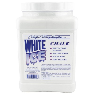 CHRIS CHRISTENSEN WHITE ICE CHALK 624g ΛΕΥΚΗ ΠΟΥΔΡΑ ΚΑΛΥΨΗΣ ΑΠΟΧΡΩΜΑΤΙΣΜΩΝ 