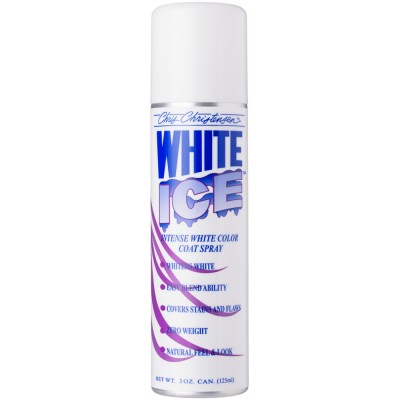 CHRIS CHRISTENSEN WHITE ICE SPRAY 125ml  ΣΠΡΕΪ ΚΑΛΥΨΗΣ ΑΠΟΧΡΩΜΑΤΙΣΜΩΝ ΚΑΙ ΛΕΚΕΔΩΝ