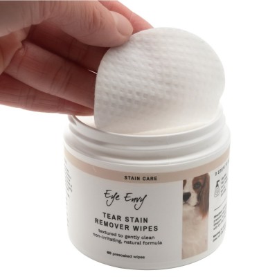 EYE ENVY TEAR STAIN REMOVER WIPES ΜΑΝΤΗΛΑΚΙΑ ΓΙΑ ΑΦΑΙΡΕΣΗ ΑΠΟΧΡΩΜΑΤΙΣΜΟΥ ΓΥΡΩ ΑΠΟ ΤΑ ΜΑΤΙΑ 60ΤΜΧ