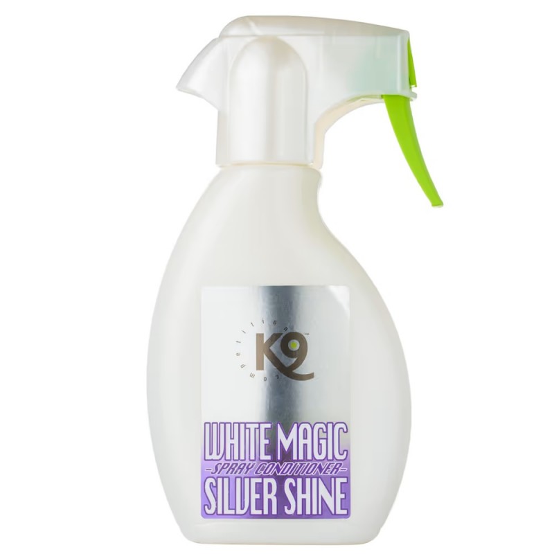 K9 COMPETITION WHITE MAGIC SPRAY CONDITIONER SILVER SHINE 250ML K9 COMPETITION WHITE MAGIC SPRAY CONDITIONER SILVER SHINE 250ML
