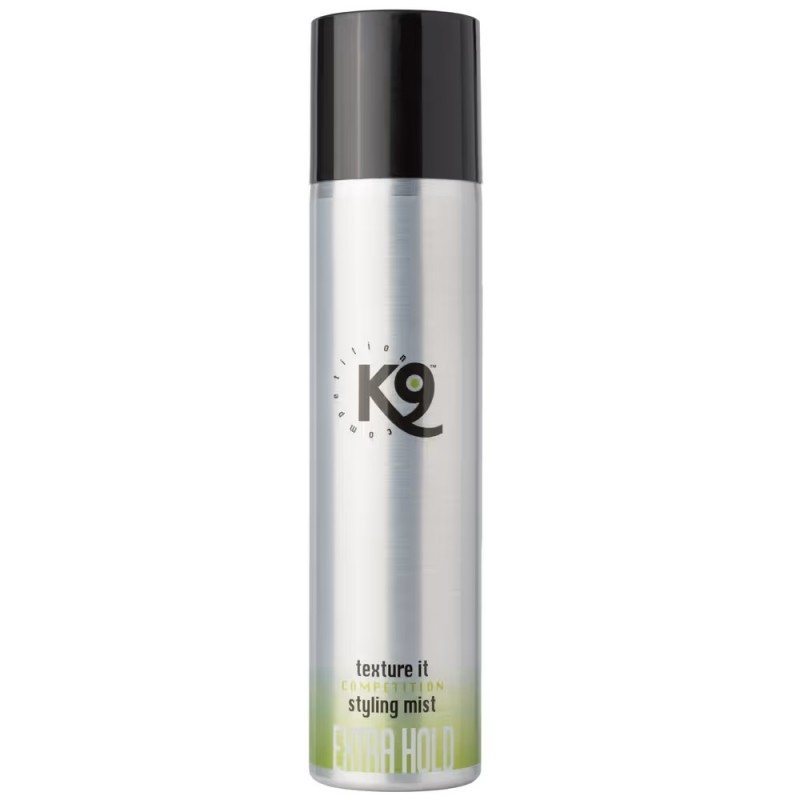 K9 COMPETITION TEXTURE IT STYLING MIST EXTRA HOLD 300ML K9 COMPETITION TEXTURE IT STYLING MIST EXTRA HOLD 300ML
