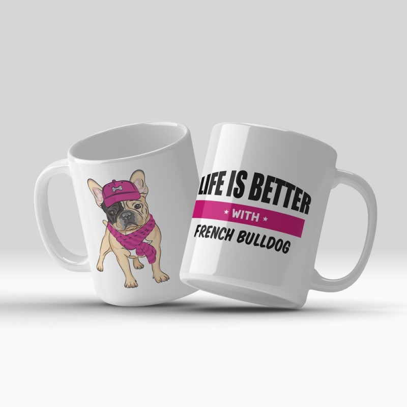ΚΟΥΠΑ 330ml FRENCH BULLDOG