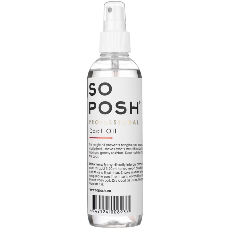 SO POSH COAT OIL 250ML SO POSH COAT OIL 250ML