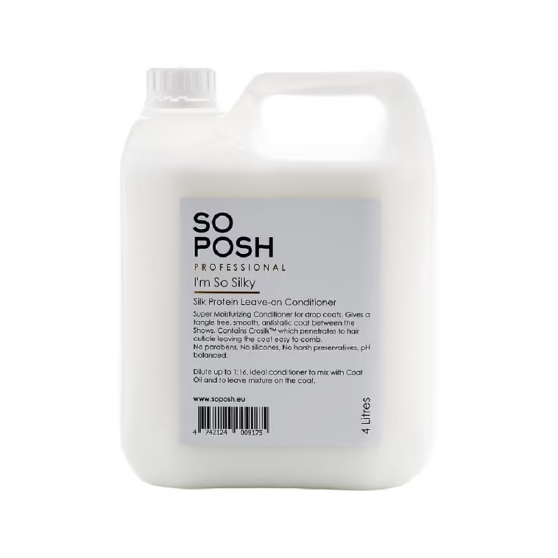 SO POSH I'M SO SILKY LEAVE ON CONDITIONER 4L SO POSH I'M SO SILKY LEAVE ON CONDITIONER 4L