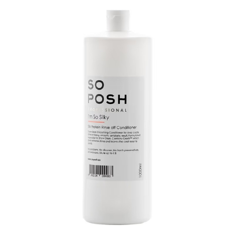 SO POSH I'M SO SILKY RINSE OFF CONDITIONER 1L SO POSH I'M SO SILKY RINSE OFF CONDITIONER 1L