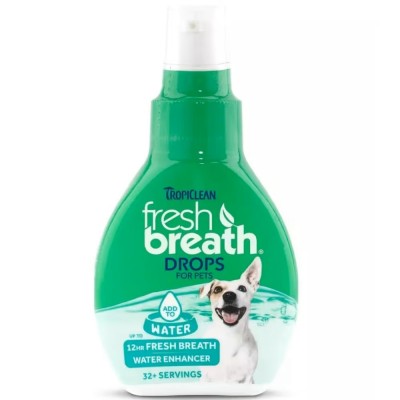 TROPICLEAN FRESH BREATH DROPS ΣΤΑΓΟΝΕΣ ΓΙΑ ΣΤΟΜΑΤΙΚΗ ΥΓΙΕΙΝΗ 65ML