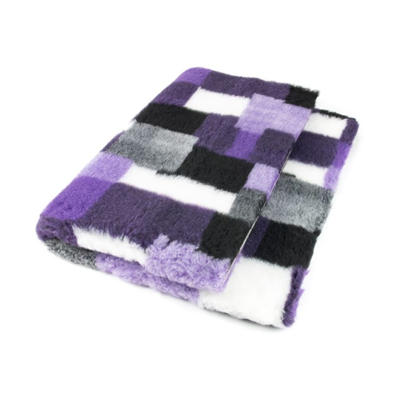 BLOVI DRYBED VETBED A+ PURPLE CHECKERED 200X150CM ΑΝΤΙΟΛΙΣΘΗΤΙΚΟ ΚΡΕΒΑΤΙ