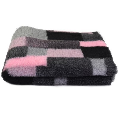 BLOVI DRYBED VETBED A+ PINK CHECKERED 150Χ100CM ΑΝΤΙΟΛΙΣΘΗΤΙΚΟ ΚΡΕΒΑΤΙ