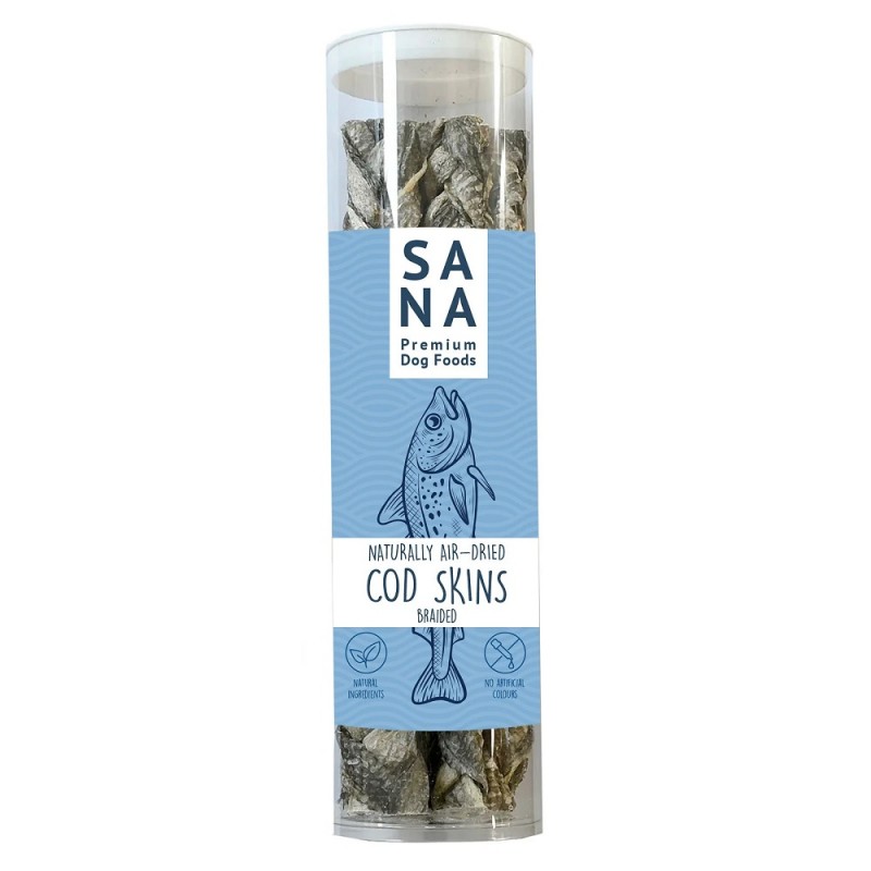 SANADOG COD STICKS ΑΠΟΞΗΡΑΜΕΝΕΣ ΦΥΣΙΚΕΣ ΛΙΧΟΥΔΙΕΣ ΑΠΟ ΔΕΡΜΑ ΜΠΑΚΑΛΙΑΡΟΥ 7ΤΜΧ