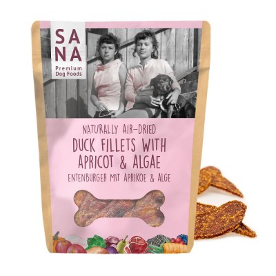 SANADOG DUCK FILLETS ΑΠΟΞΗΡΑΜΕΝΕΣ ΦΥΣΙΚΕΣ ΛΙΧΟΥΔΙΕΣ ΜΕ ΦΙΛΕΤΟ ΠΑΠΙΑΣ, ΒΕΡΙΚΟΚΟ, ΦΥΚΙΑ 100γρ
