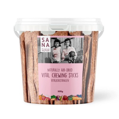 SANADOG VITAL CHEWING STICKS ΑΠΟΞΗΡΑΜΕΝΕΣ ΛΙΧΟΥΔΙΕΣ ΜΑΣΗΜΑΤΟΣ ΜΕ ΠΑΠΙΑ, ΓΛΥΚΟΖΑΜΙΝΗ 500γρ