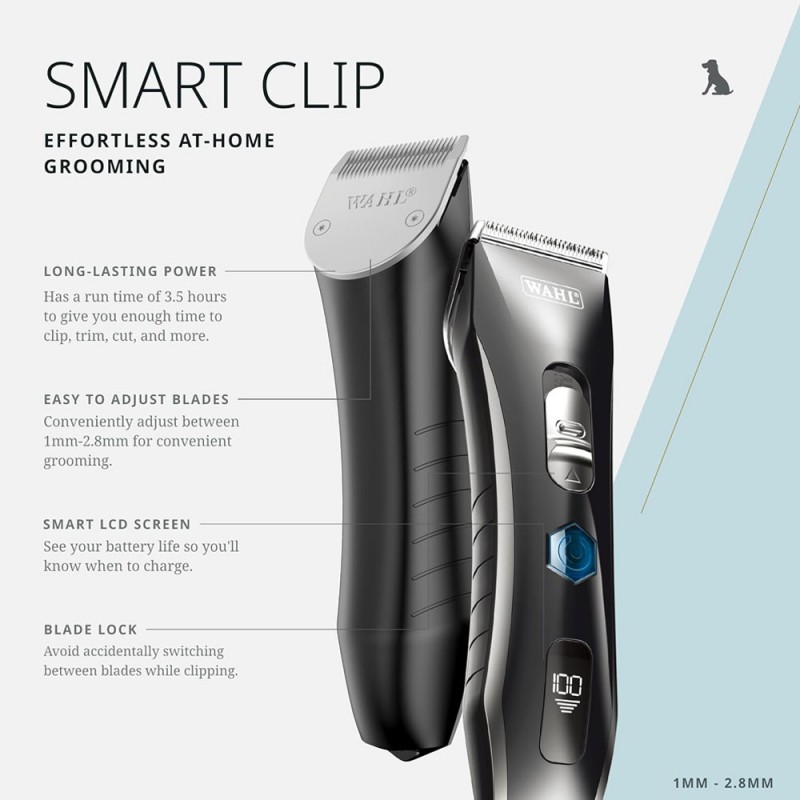 WAHL SMART CLIP CORDLESS CLIPPER ΕΠΑΝΑΦΟΡΤΙΖΟΜΕΝΗ ΚΟΥΡΕΥΤΙΚΗ ΜΗΧΑΝΗ ΓΙΑ ΚΑΤΟΙΚΙΔΙΑ WAHL SMART CLIP CORDLESS CLIPPER ΕΠΑΝΑΦΟΡΤΙΖΟΜΕΝΗ ΚΟΥΡΕΥΤΙΚΗ ΜΗΧΑΝΗ ΓΙΑ ΚΑΤΟΙΚΙΔΙΑ