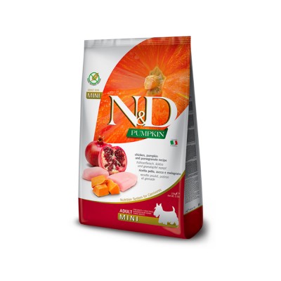 N&D PUMPKIN CHICKEN & POMEGRANATE ADULT MINI 2.5KG N&D PUMPKIN CHICKEN & POMEGRANATE ADULT MINI 2.5KG