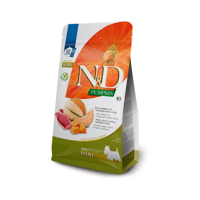 N&D PUMPKIN DUCK & CANTALOUPE MELON ADULT MINI ΠΑΠΙΑ 2KG N&D PUMPKIN DUCK & CANTALOUPE MELON ADULT MINI ΠΑΠΙΑ 2KG