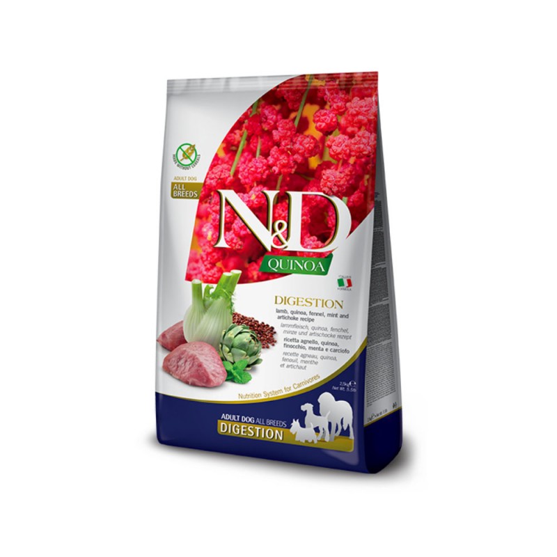 N&D QUINOA DIGESTION LAMB ΑΡΝΙ 2.5KG