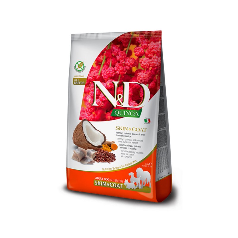 N&D QUINOA SKIN & COAT HERRING ΡΕΓΚΑ 2.5KG N&D QUINOA SKIN & COAT HERRING ΡΕΓΚΑ 2.5KG