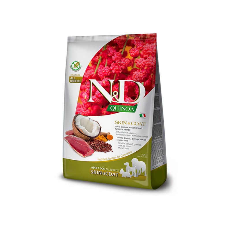 N&D QUINOA SKIN & COAT DUCK ΠΑΠΙΑ 2.5KG N&D QUINOA SKIN & COAT DUCK ΠΑΠΙΑ 2.5KG